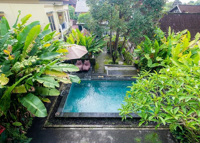 Suweta Private Pool - Center Prime Location Séjour chez l'habitant